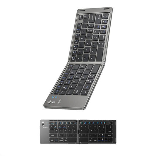 KB27 BT5.0 65 Bass Buttons Magnetic Ultra Long Battery Life BT Folding Small Keyboard
