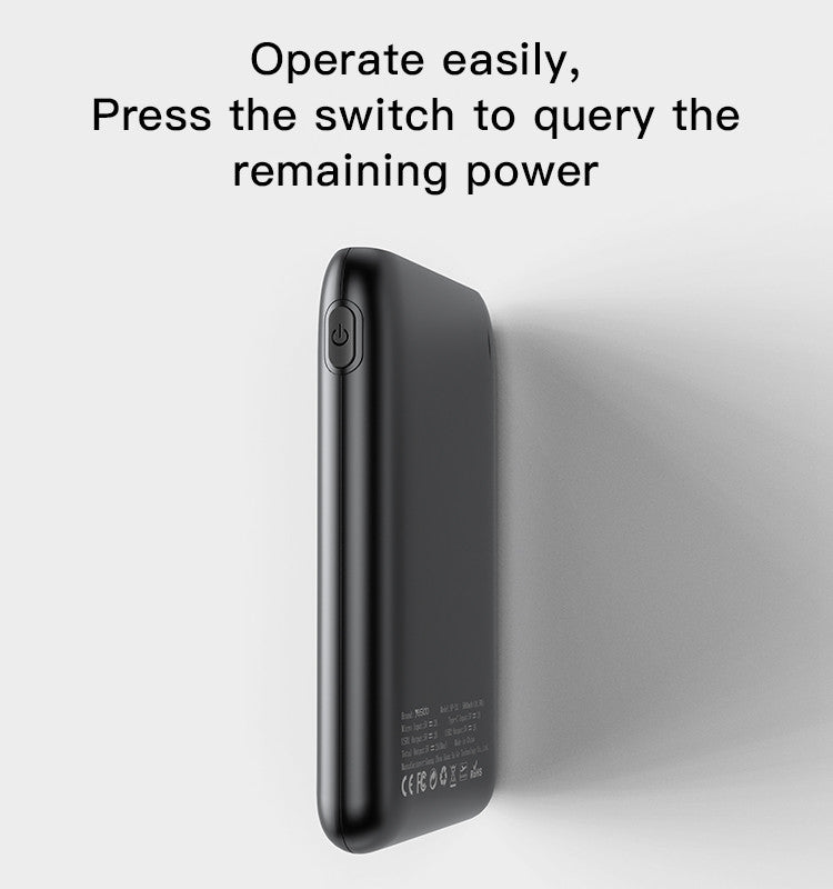 YP33 Hot Sale Support Charge 2 Devices At The Same Time Phone Outdoor Power Bank 5000mAh Portable