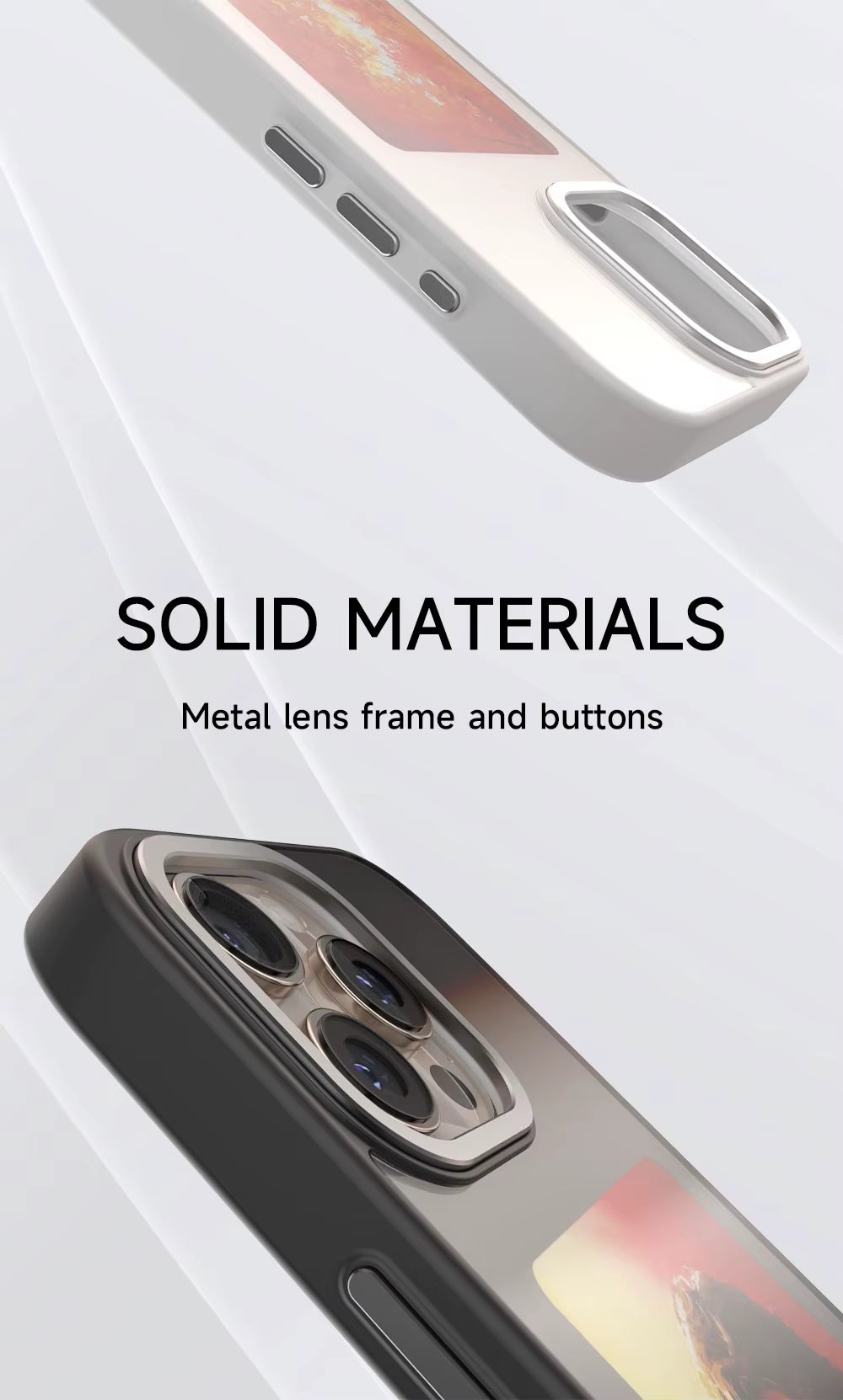 High End DIY Screen Projection AI Phone Case for Iphone 16 15 14 13 Pro Max Smart NFC E-Ink Screen Couple Photo Shockproof Shell