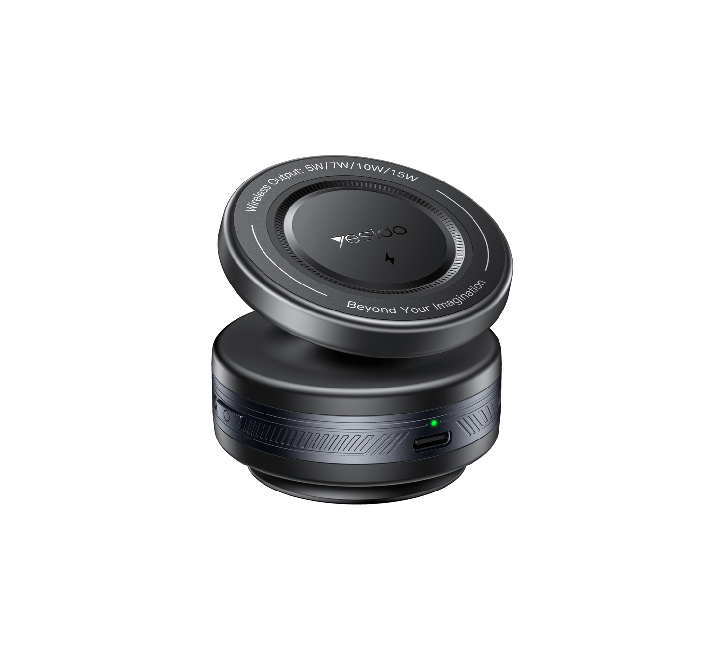 Yesido C310 Car Phone Mount with MagSafe Magnet - Black