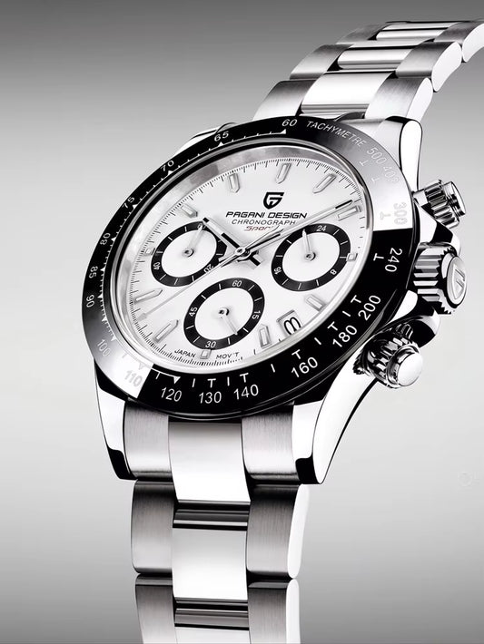 2025 New Men'S Watches Quartz Business Watch Mens Watches Top Brand Luxury Watch Men Chronograph VK63 Reloj Hombre