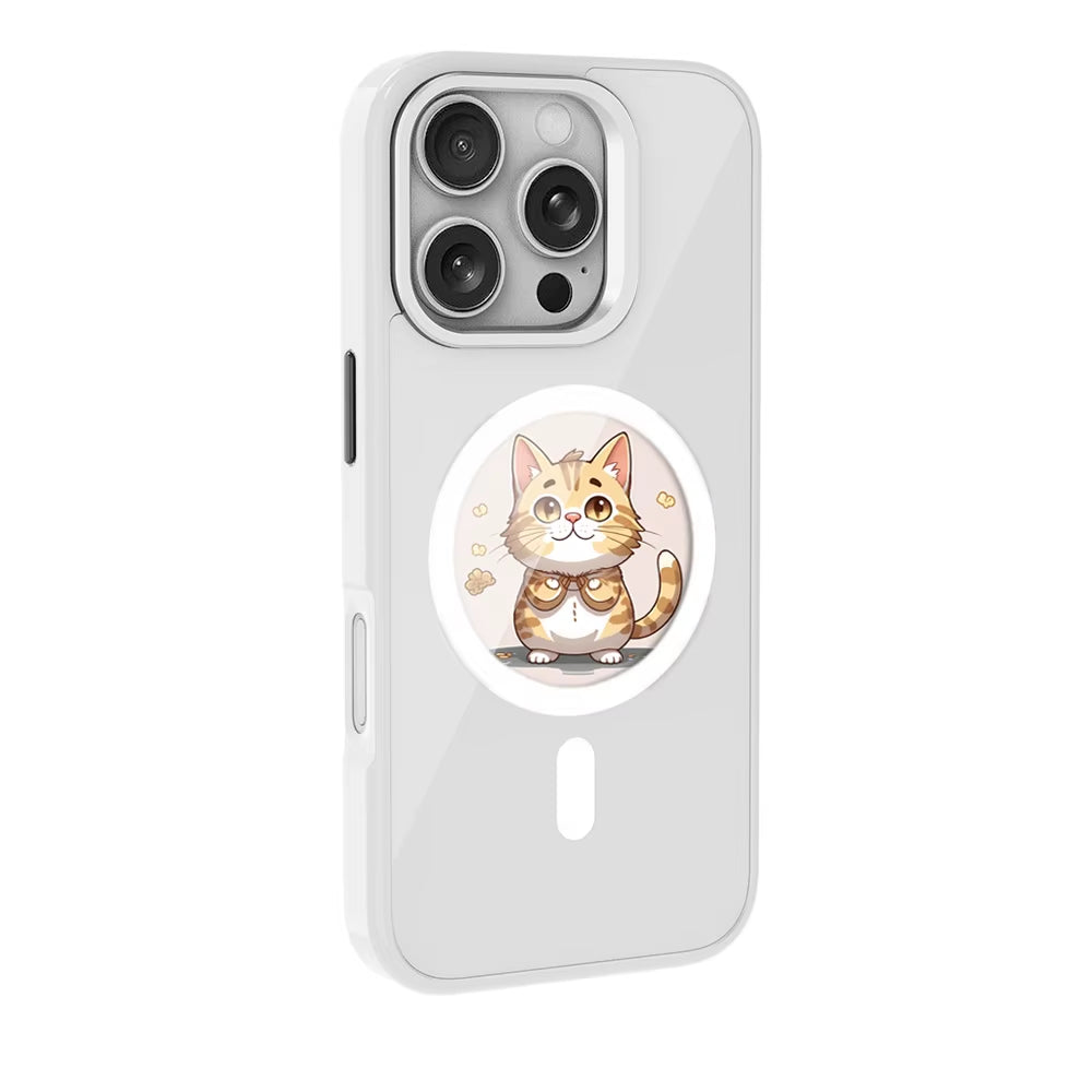 Magnetic NFC Ink Smart Phone Case for Iphone 16 15 14 Pro Max DIY Picture Ink Phone Case Screen Phone Cover Four Colors Image